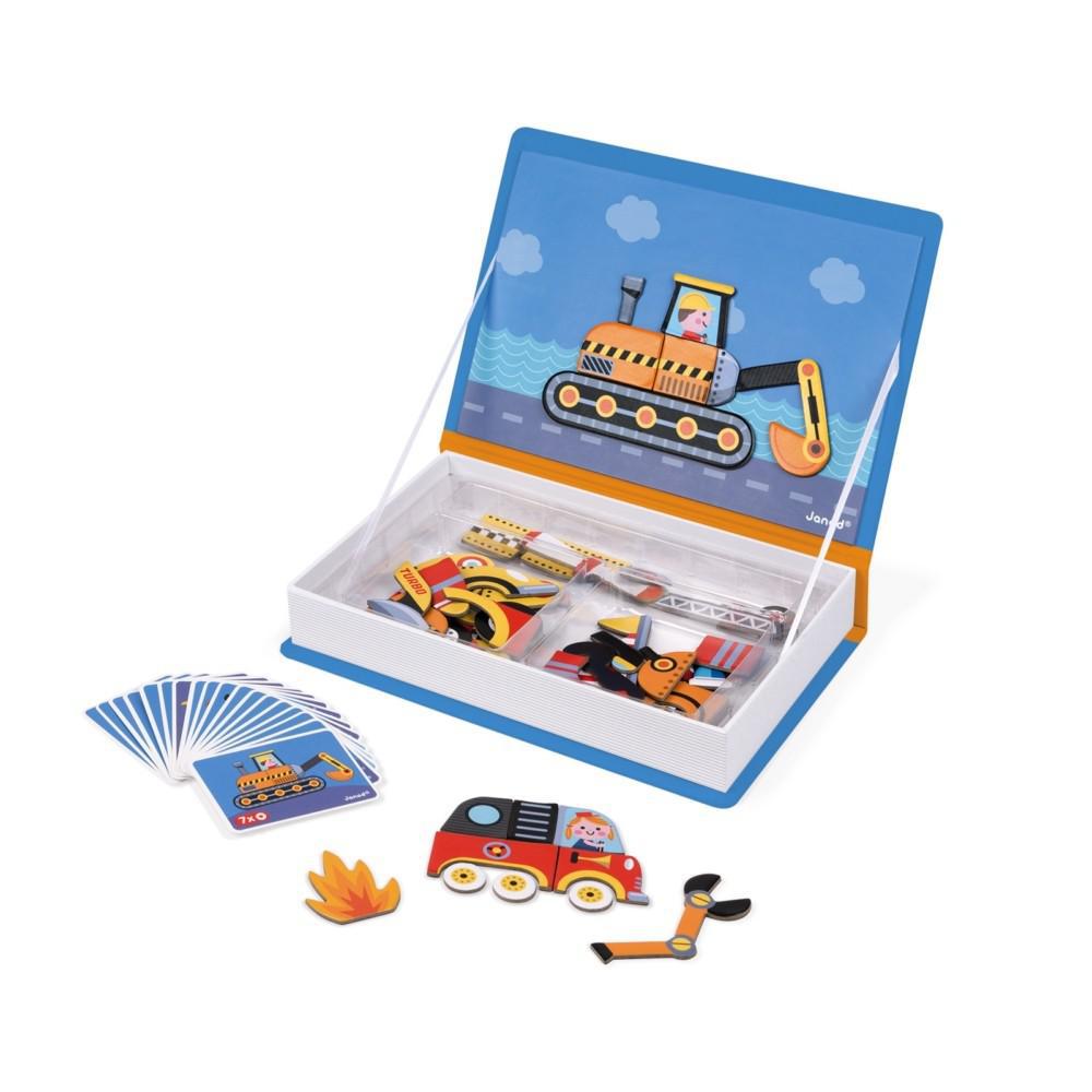 Racers Magneti'Book Educational Travel Toy