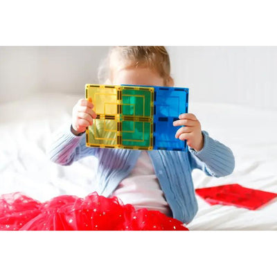 Learn & Grow Magnetic Tiles - Large Square Pack (8 Piece)