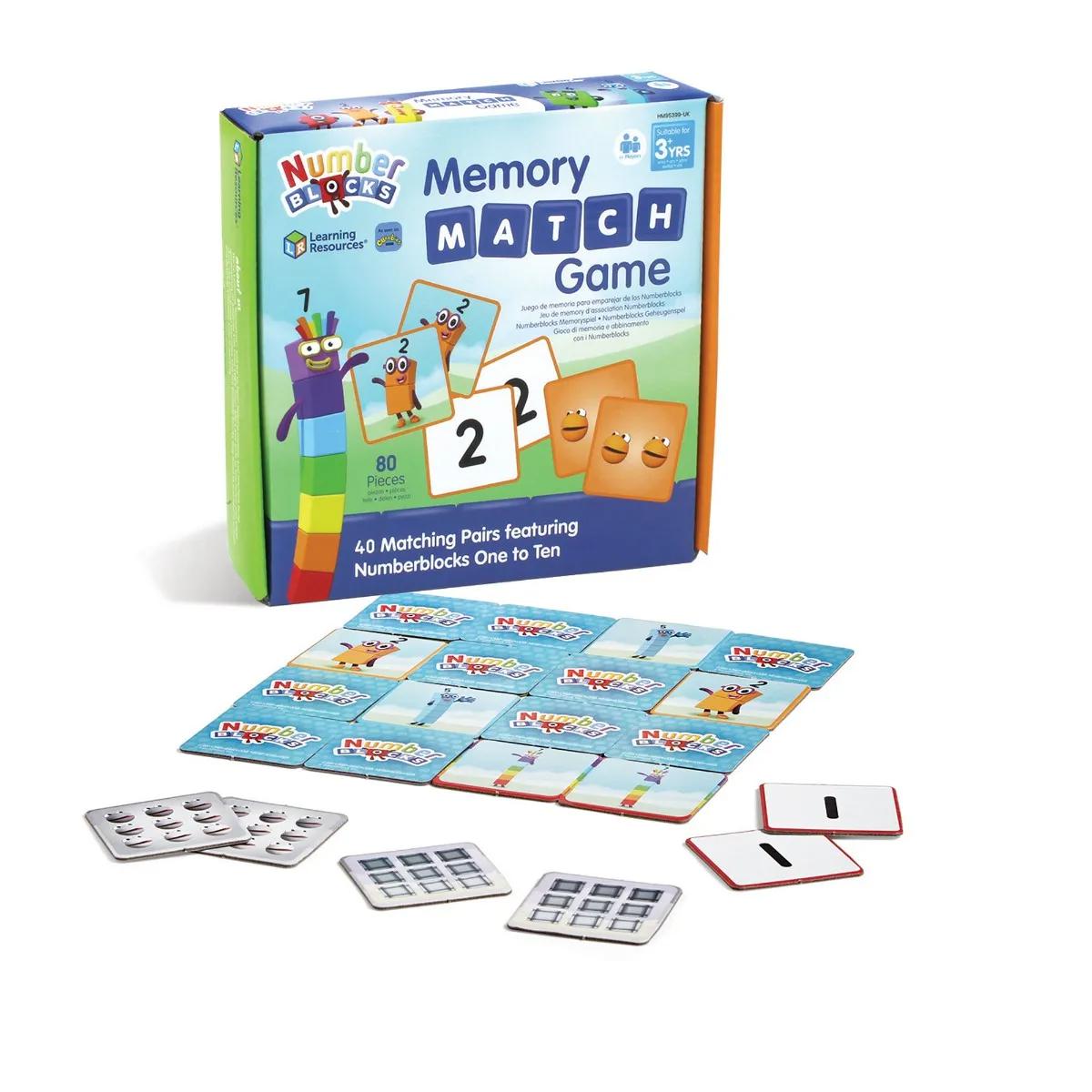 Numberblocks Memory Match Game-Board Games-Learning Resources-Yes Bebe