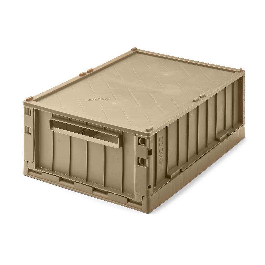 Weston Large Storage Box & Lid - Oat