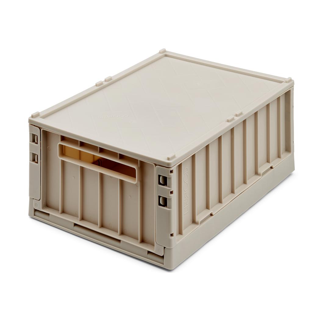 Weston Medium Storage Box & Lid 2-Pack - Sandy