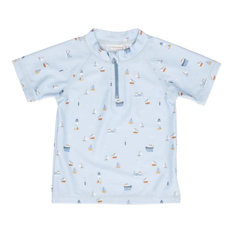 Little Dutch Swim T-shirt - Sailors Bay Blue
