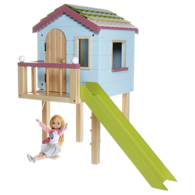 Lottie Doll Wooden Treehouse Playset