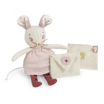 Moulin Roty Milk Tooth Mouse Soft Toy - Après la Pluie-Moulin Roty-Yes Bebe