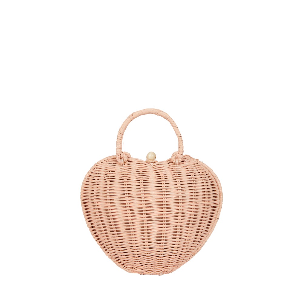 Olli Ella Olli Ella Rattan Luvya Bag Rose at Yes Bebe