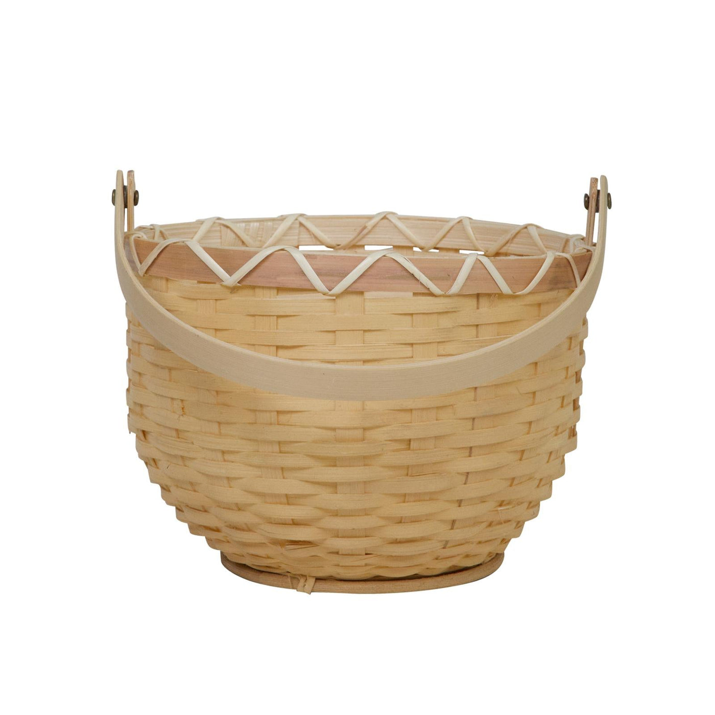 Small Blossom Basket - Nude-Storage Baskets-Olli Ella-Yes Bebe