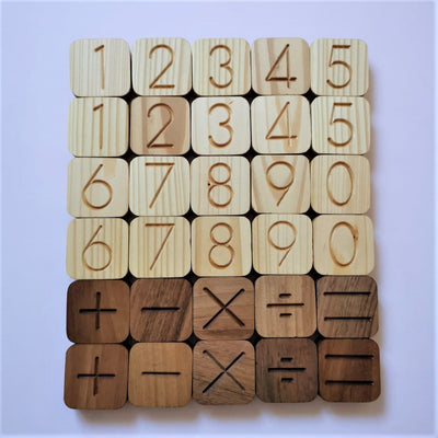 Numbers Math Cubes by Oyuncak House