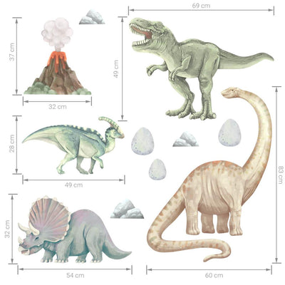 Wall Sticker - Dinosaurs I
