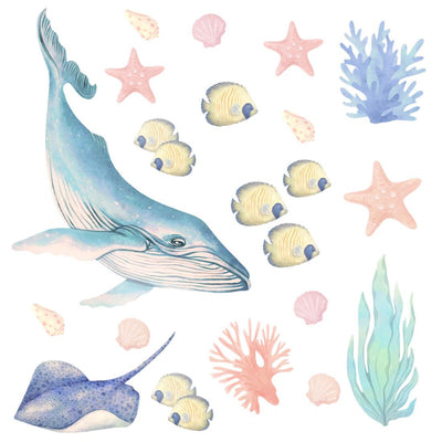 Wall Sticker - Ocean Animals I