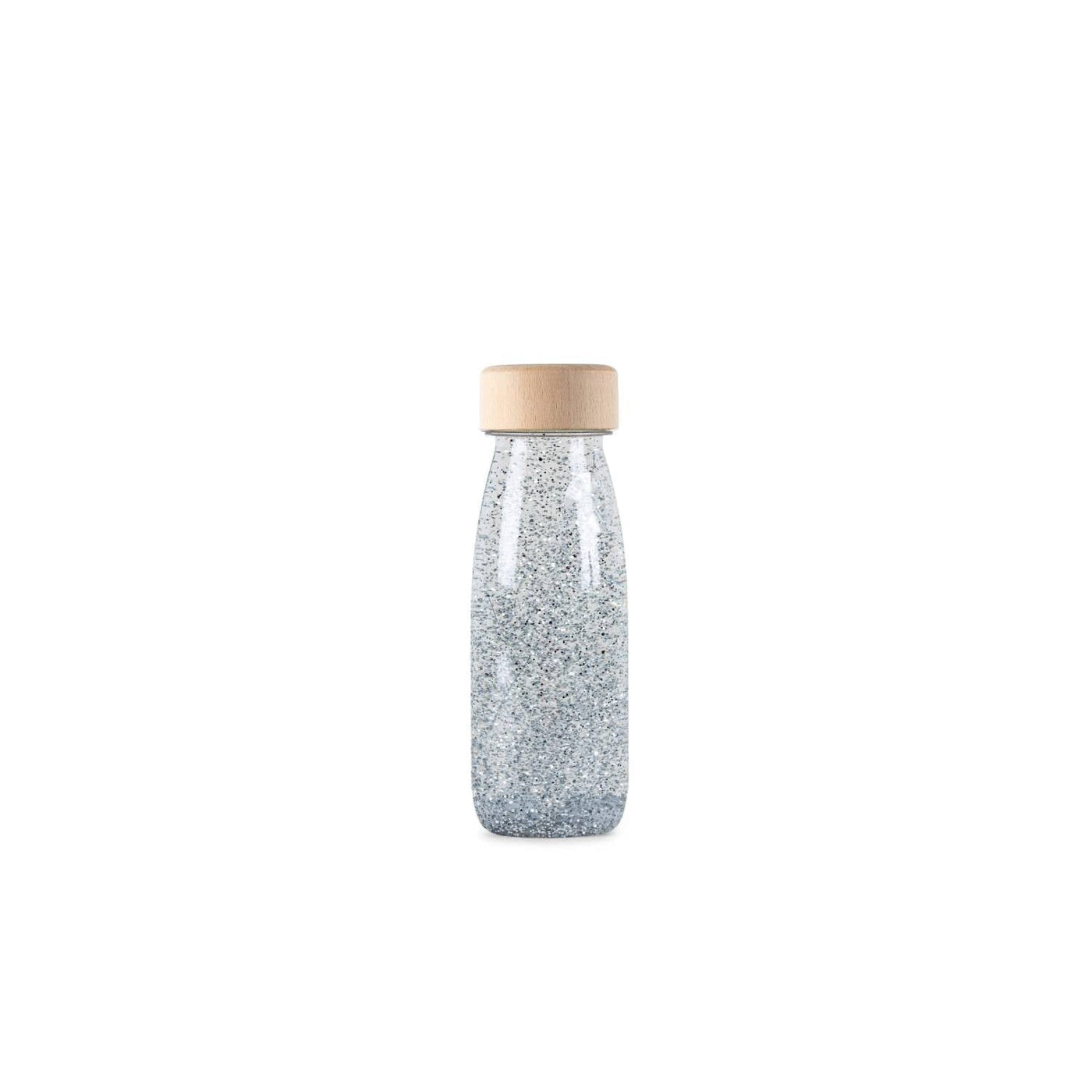 Petit Boum Sensory Float Bottle - Silver