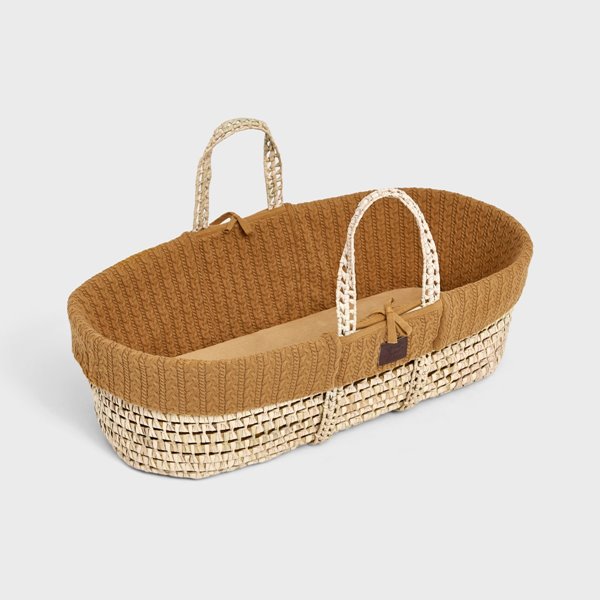 Moses Basket And Stand Bundle - Honey