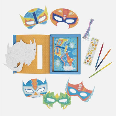 Tiger Tribe Paper Masks - Action Pack