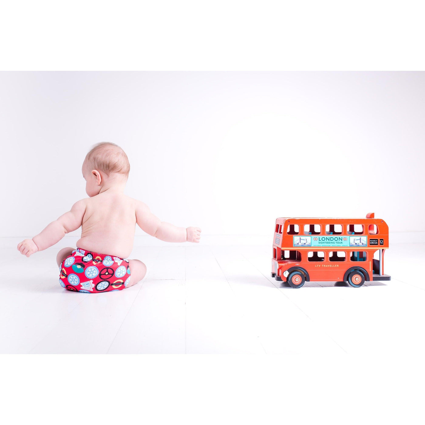 Tots Bots Bamboozle Wrap (Size 2) - Wheels on the Bus