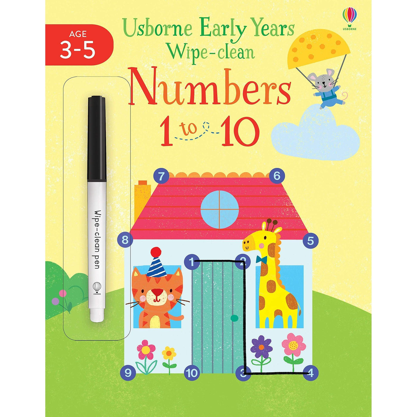 Early Years Wipe-Clean Numbers 1 To 10 Age 3+