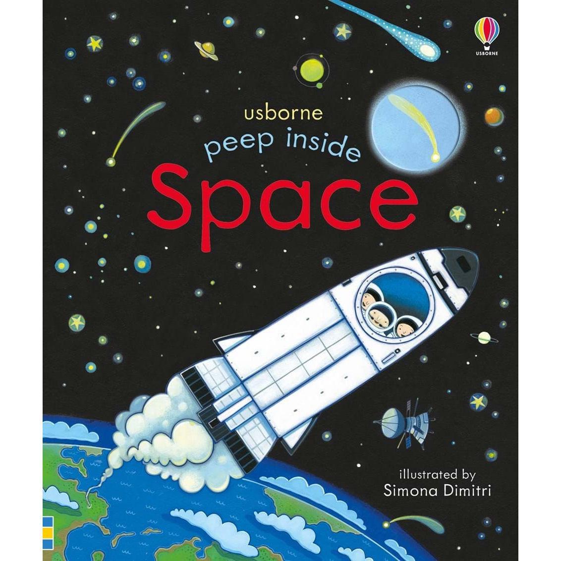 Discover The Wonders Of Space With Peep Inside By Anna Milbourne ...