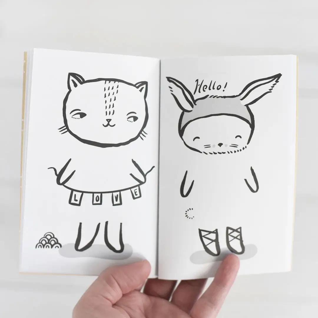 32 Ways to Dress Baby Animals Colouring Book