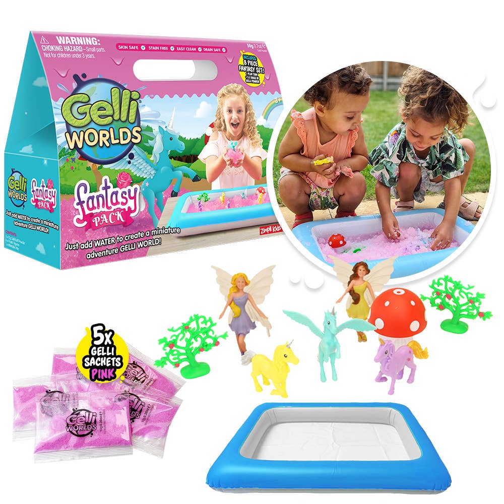 Gelli Worlds Fantasy Kingdom Imaginative Sensory Pack Toy