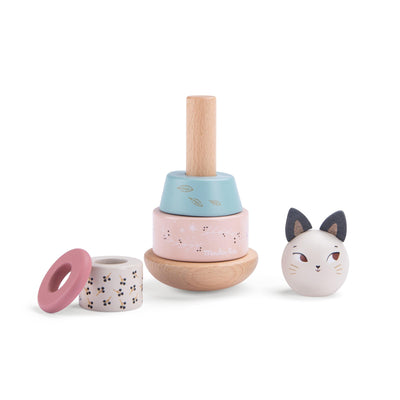 Stack-Up Cat - Après la Pluie-Stacking Toys-Moulin Roty-Yes Bebe