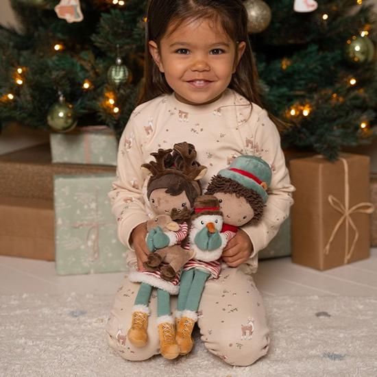 Evie Christmas Reindeer Doll 35cm