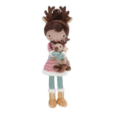 Evie Christmas Reindeer Doll 35cm