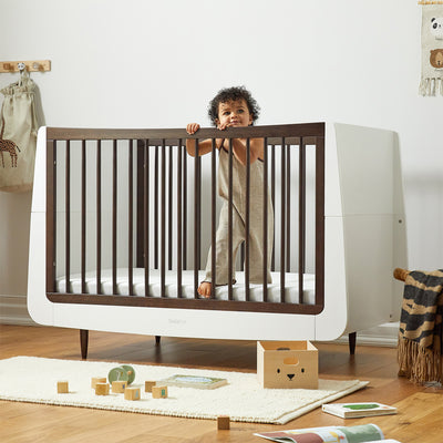 Snuzkot Skandi 2 Piece Nursery Furniture Set, The Natural Edit 'Ebony'