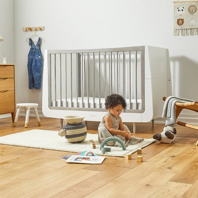 Snuzkot Skandi 2 Piece Nursery Furniture Set, The Natural Edit 'Silver Birch'