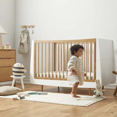 Snuzkot Skandi 3 Piece Nursery Furniture Set, The Natural Edit 'Oak'