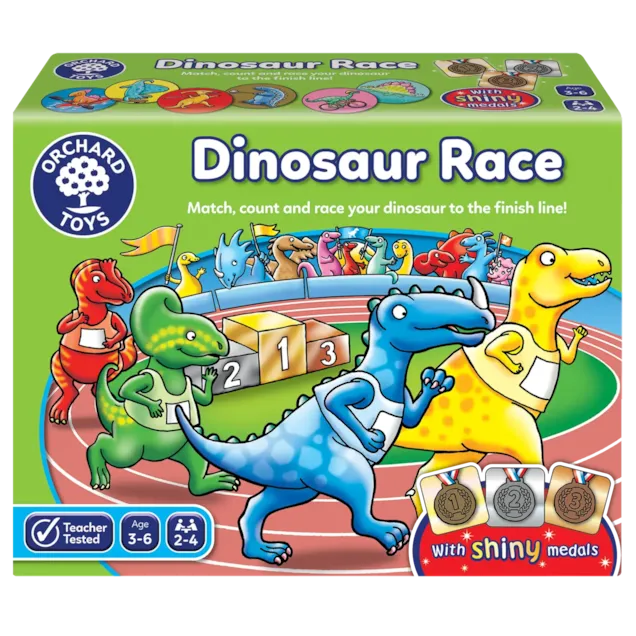 Dinosaur Race Board Game