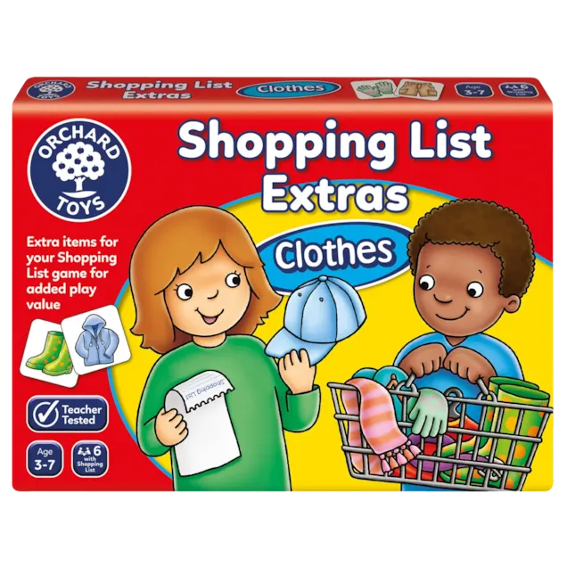 Shopping List Extra - Clothes