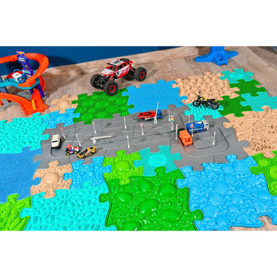 Magnetic Car Track Set for Play Mats