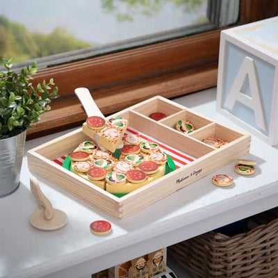 Pizza Party Wooden Play Food