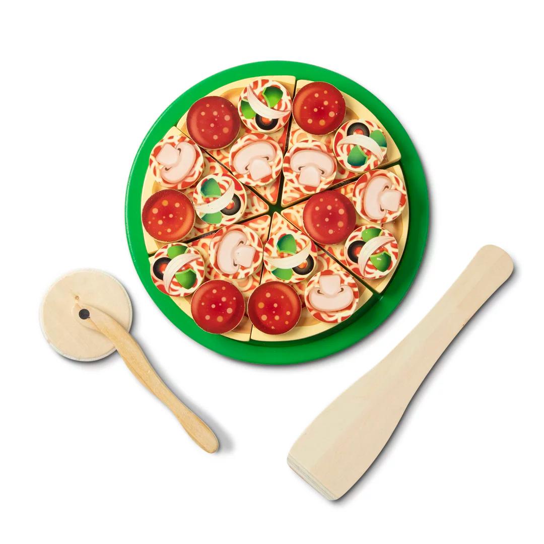 Pizza Party Wooden Play Food