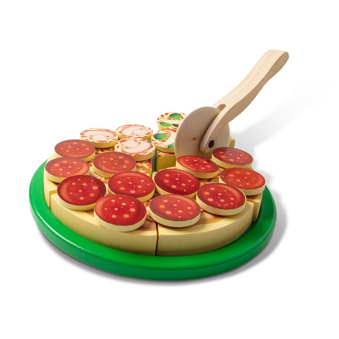 Pizza Party Wooden Play Food