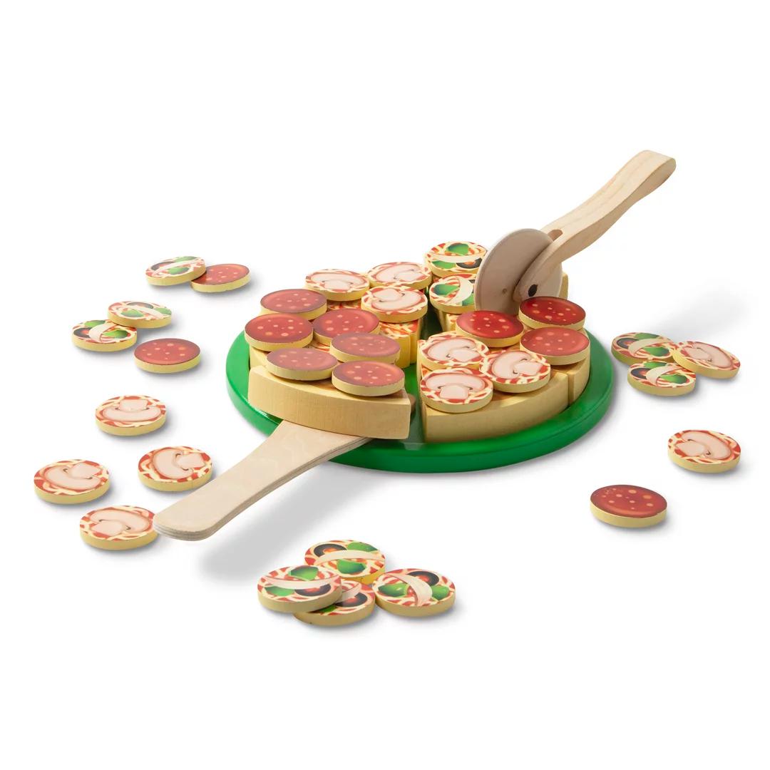 Pizza Party Wooden Play Food