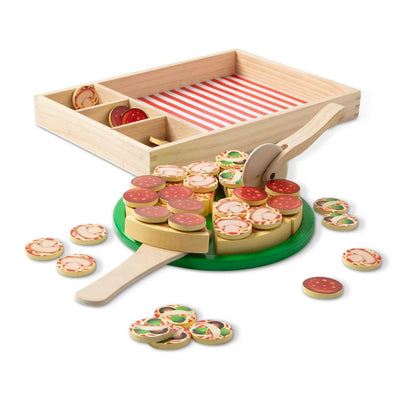 Pizza Party Wooden Play Food