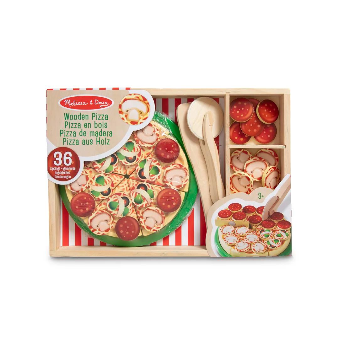 Pizza Party Wooden Play Food