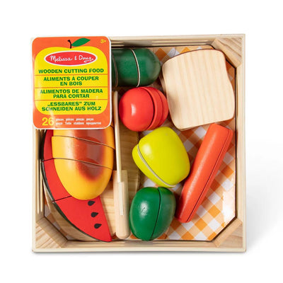 Wooden Cutting Play Food