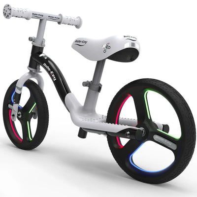 Go Glo Black & Silver Balance Bike