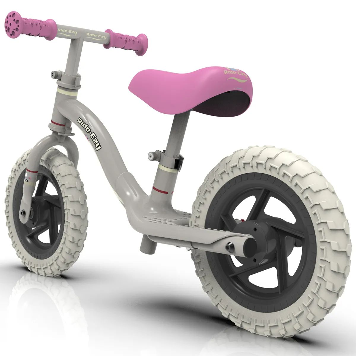 Go Pink & Silver Balance Bike