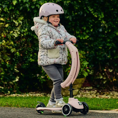 Kick & Go 4 in 1 Light Up Scooter - Blossom