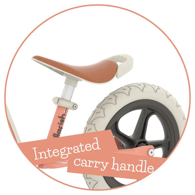 Charlie Lux Balance Bike - Salmon Pink