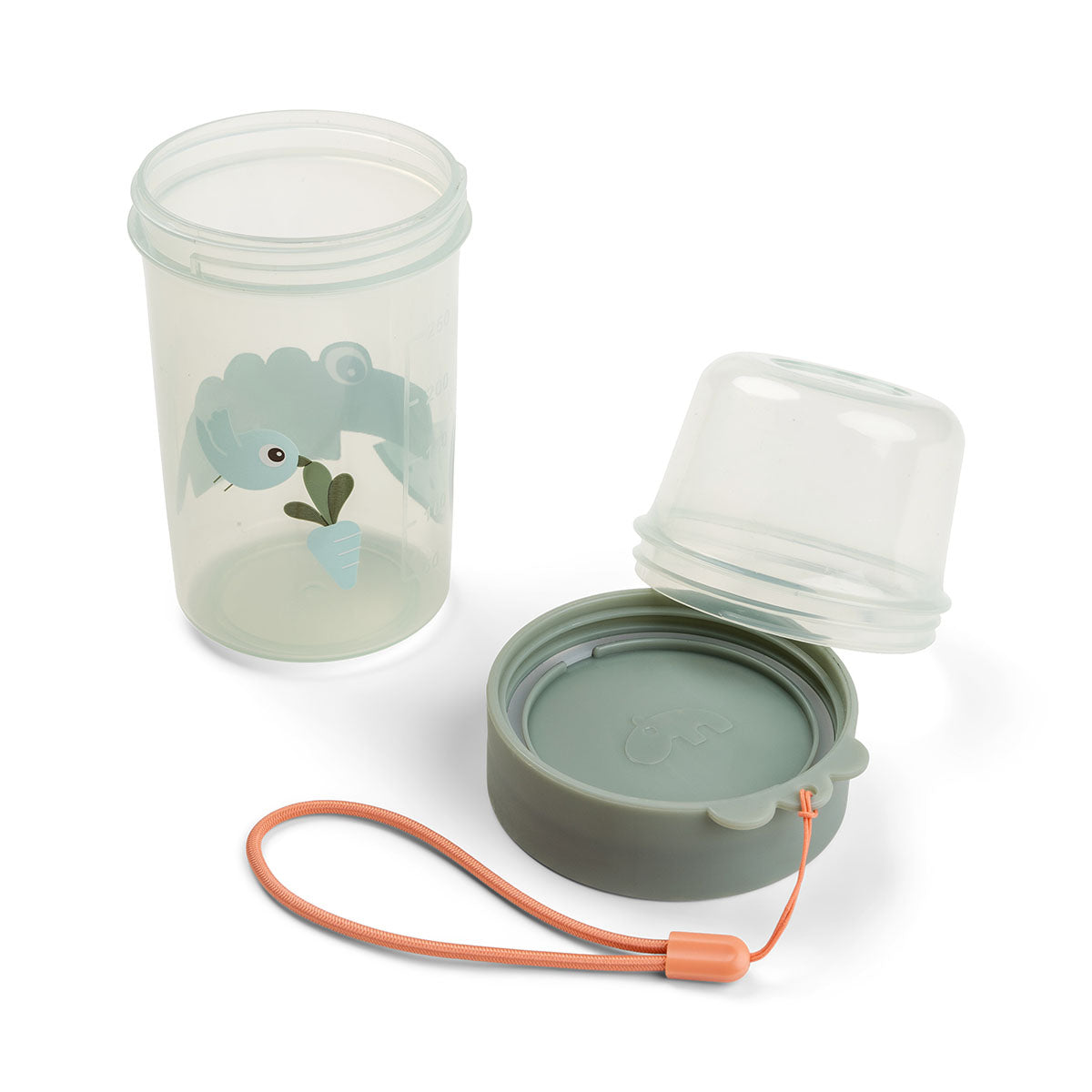To Go 2-Way Snack Container L