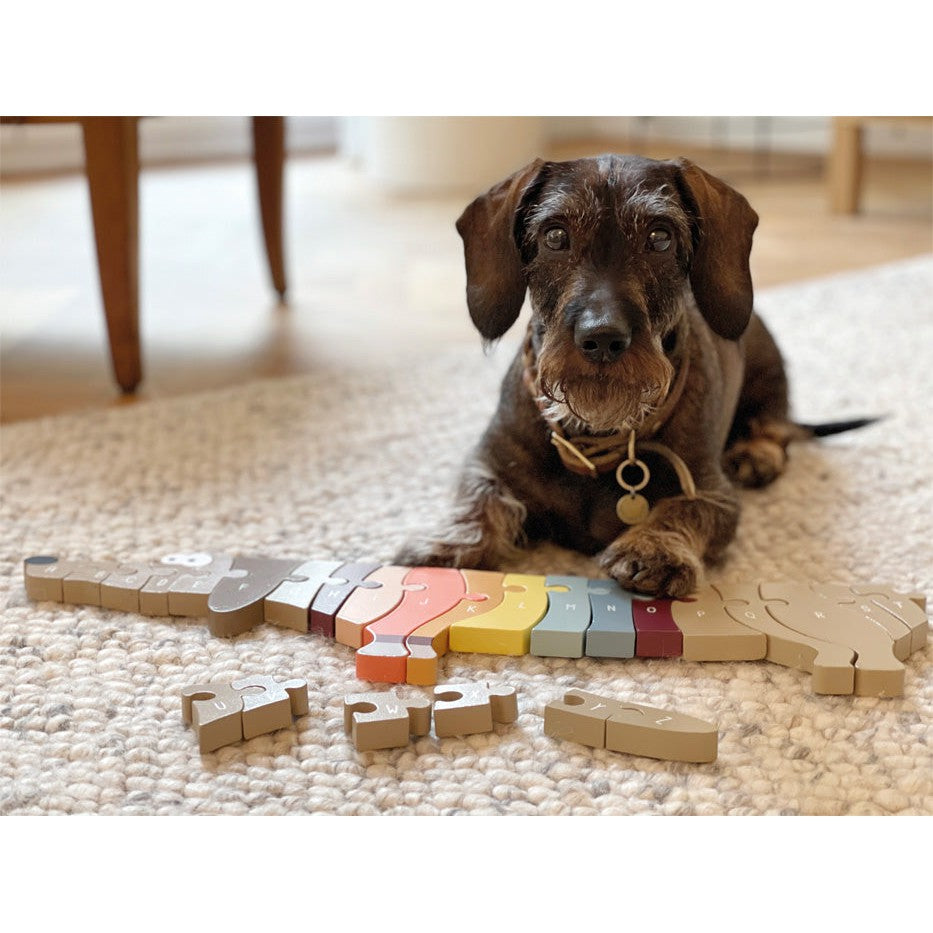 Alphabet Puzzle - Dog