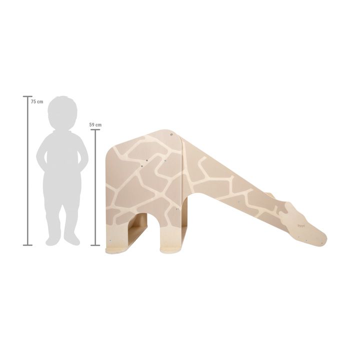 Indoor Giraffe Slide - Wildlife