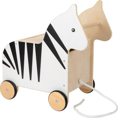 Zebra Toy Box with Wheels - Wildlife