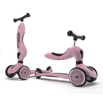 Highwaykick 1 Scooter with Seat - Rose