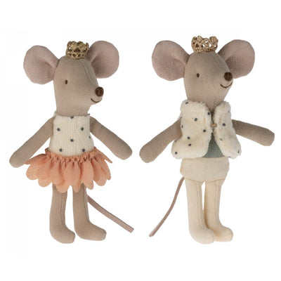 Little Brother & Sister Royal Twin Mice in Box