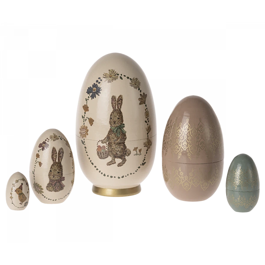 Easter Babushka Egg - Set of 5