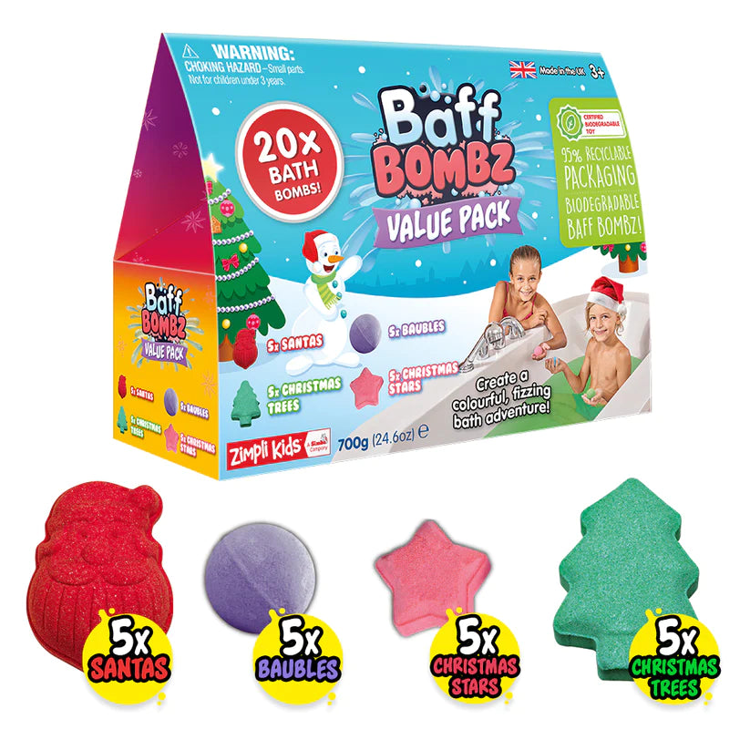 Baff Bombz Christmas Edition 20 Pack