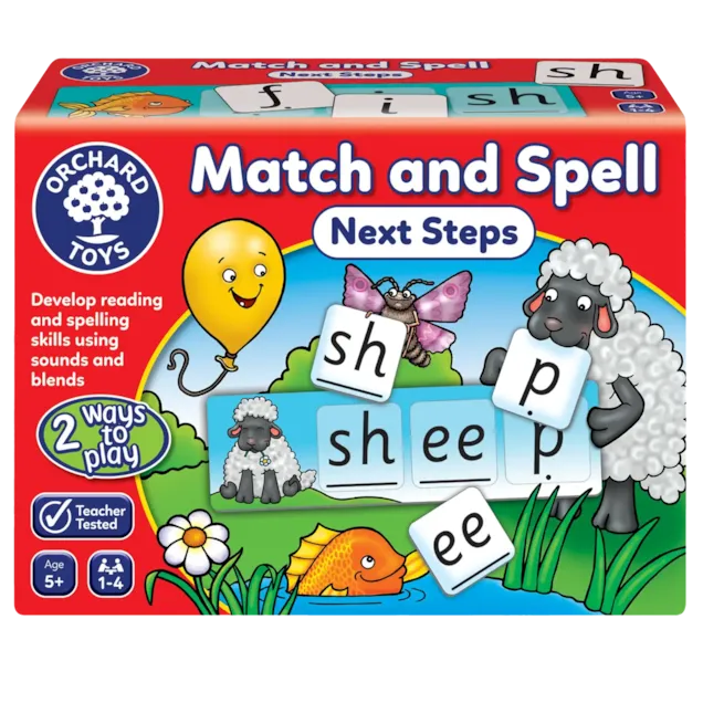 Match and Spell Next Steps Game